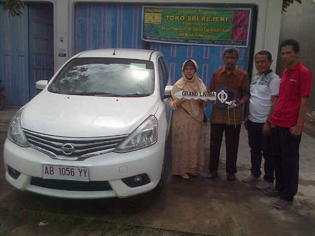 Selamat Kepada Toko Sri Rejeki KulonProgo DIY Atas Pencapaian Program  Dii Th 2013 Bersama MB, Penyerahan Hadiah Mobil Siap Pake